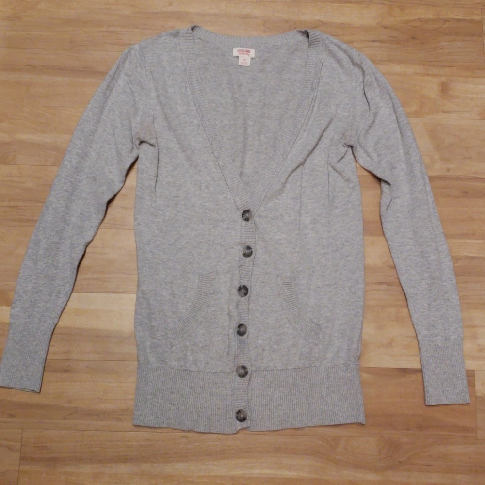 Gray Cardigan